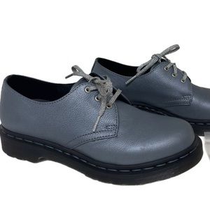 Dr Martins Gun Metal Leather Oxford